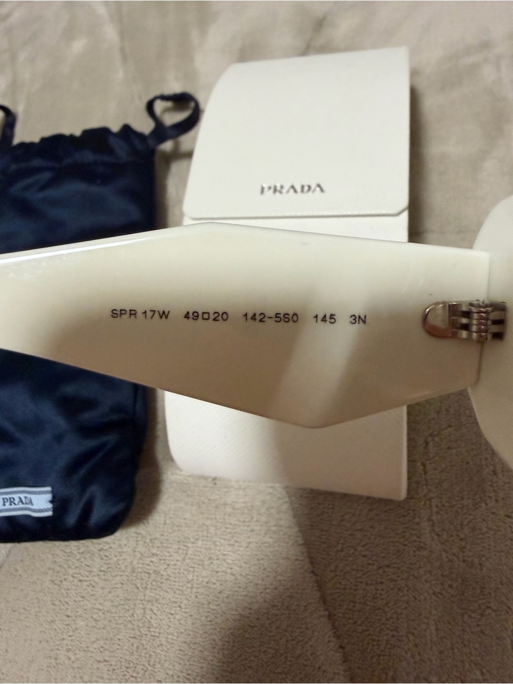 Prada White Sunglasses - Picture 5 of 16